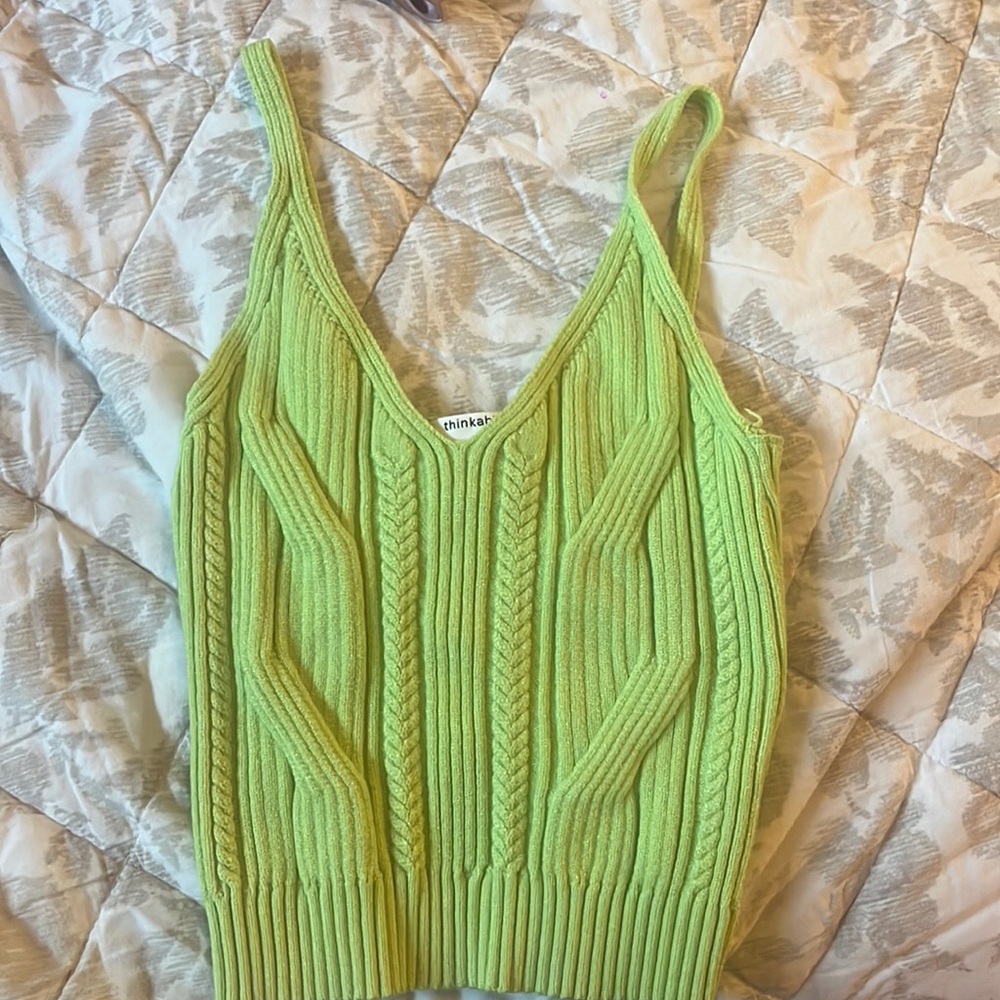 THINKABLE KNIT TANK TOP